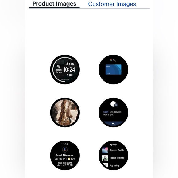 Micheal Kors Smartwatch Sofie MKT5020 Preowned - Picture 10 of 11